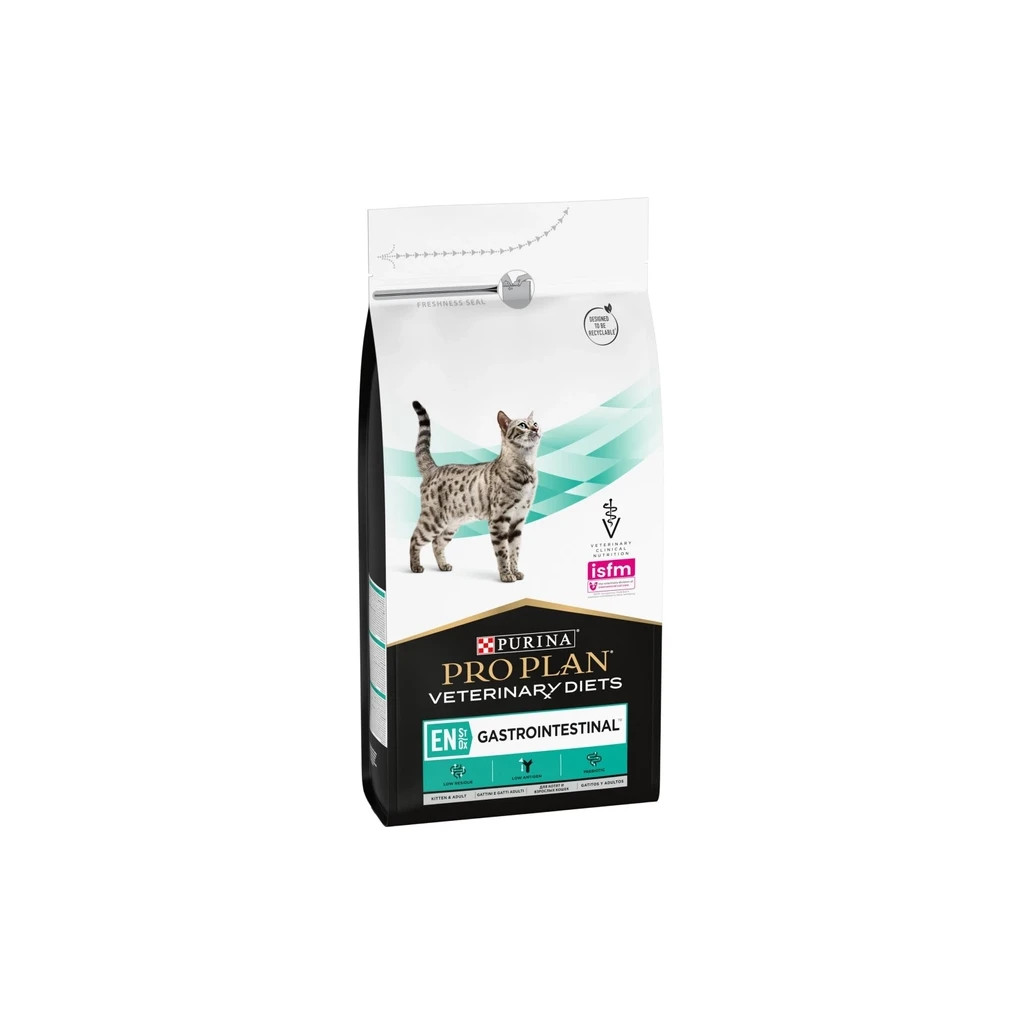 Сухий корм для кішок Purina Pro Plan Veterinary Diets EN з хворобами шлунково-кишкового тракту 1.5 кг (7613035160682) - фото 1 Сухий корм для кішок Purina Pro Plan Veterinary Diets EN з хворобами шлунково-кишкового тракту 1.5 кг (7613035160682) - фото 1