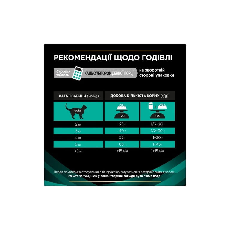 Сухий корм для кішок Purina Pro Plan Veterinary Diets EN з хворобами шлунково-кишкового тракту 1.5 кг (7613035160682) - фото 8