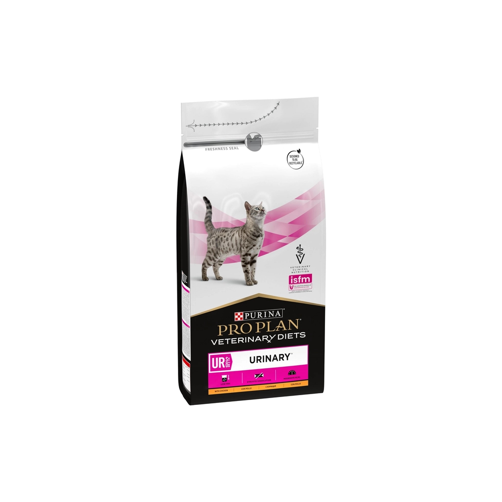 Сухий корм для кішок Purina Pro Plan Veterinary Diets UR Urinary при сечокам'яній хворобі 1.5 кг (7613035160552) - фото 2 Сухий корм для кішок Purina Pro Plan Veterinary Diets UR Urinary при сечокам'яній хворобі 1.5 кг (7613035160552) - фото 2