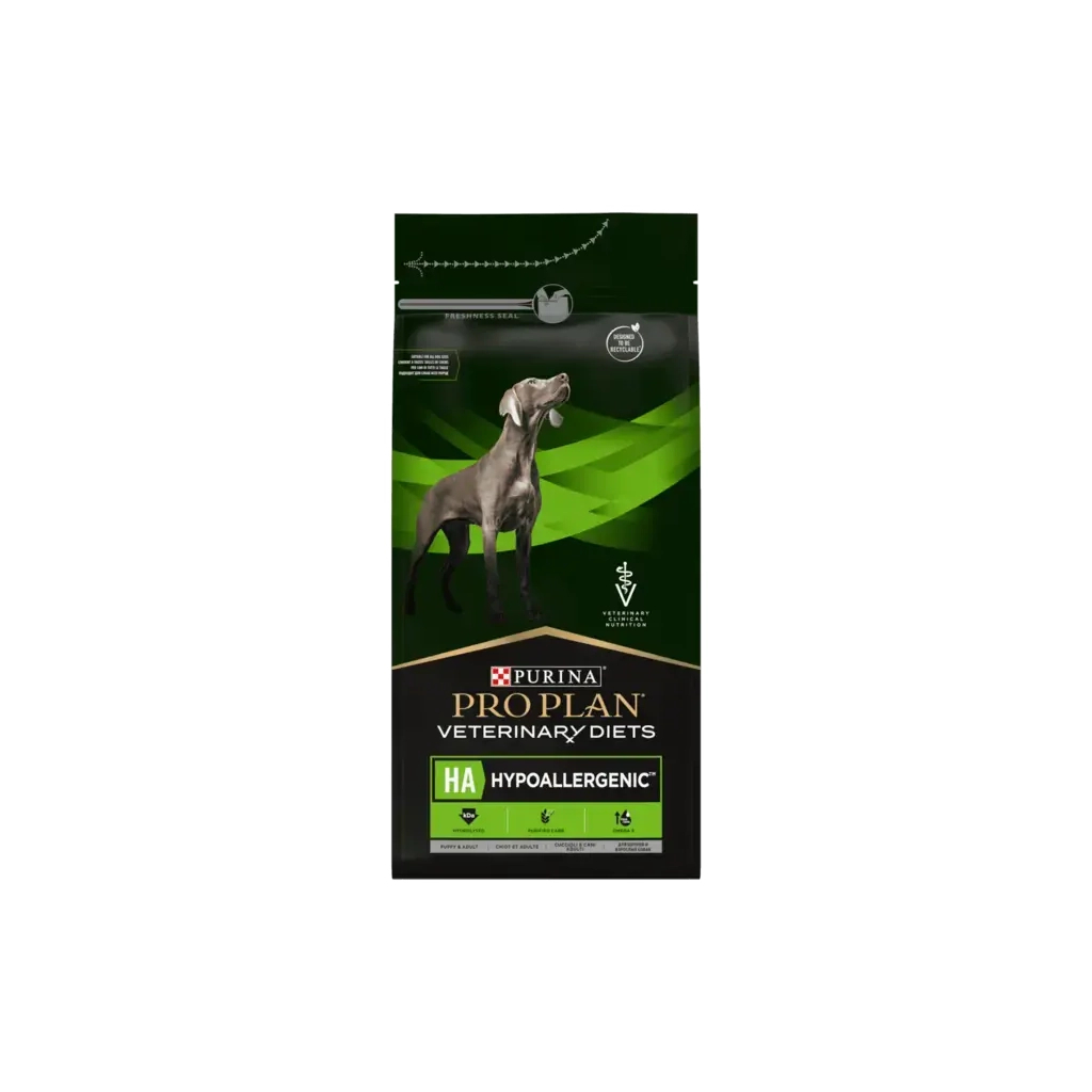 Сухий корм для собак Purina Pro Plan Veterinary Diets Hypoallergenic 1.3 кг (7613287777072) - фото 1 Сухий корм для собак Purina Pro Plan Veterinary Diets Hypoallergenic 1.3 кг (7613287777072) - фото 1