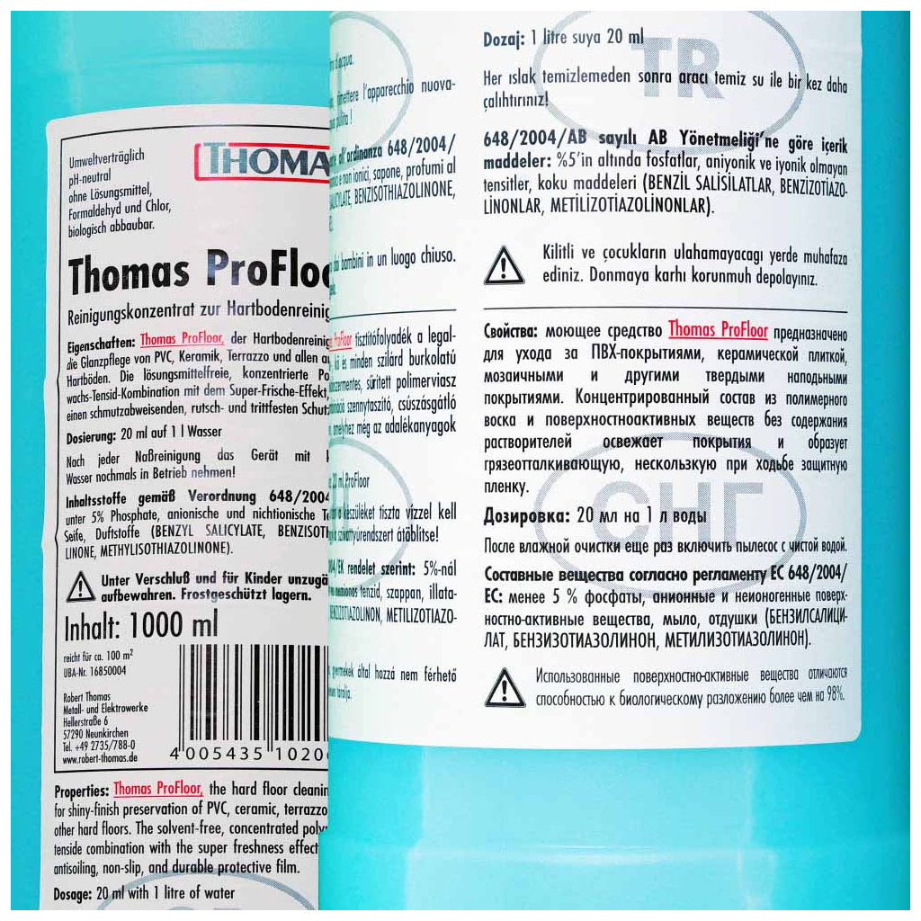 Миючий засіб для пилососа Thomas 790009 - фото 4 Миючий засіб для пилососа Thomas 790009 - фото 4