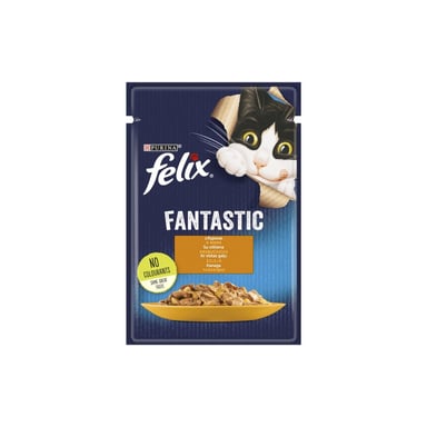 Вологий корм для кішок Purina Felix Fantastic з куркою в желе 85 г (7613039788097) - фото 1