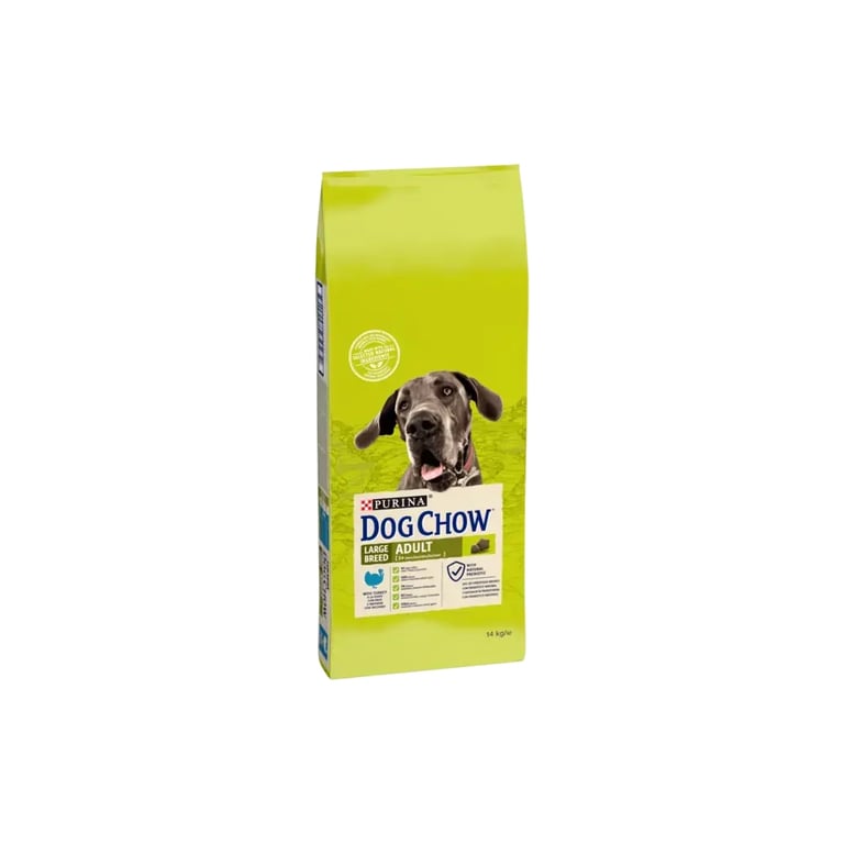 Сухий корм для собак Purina Dog Chow Adult Large Breed зі смаком індички 14 кг (7613034487926) - фото 3
