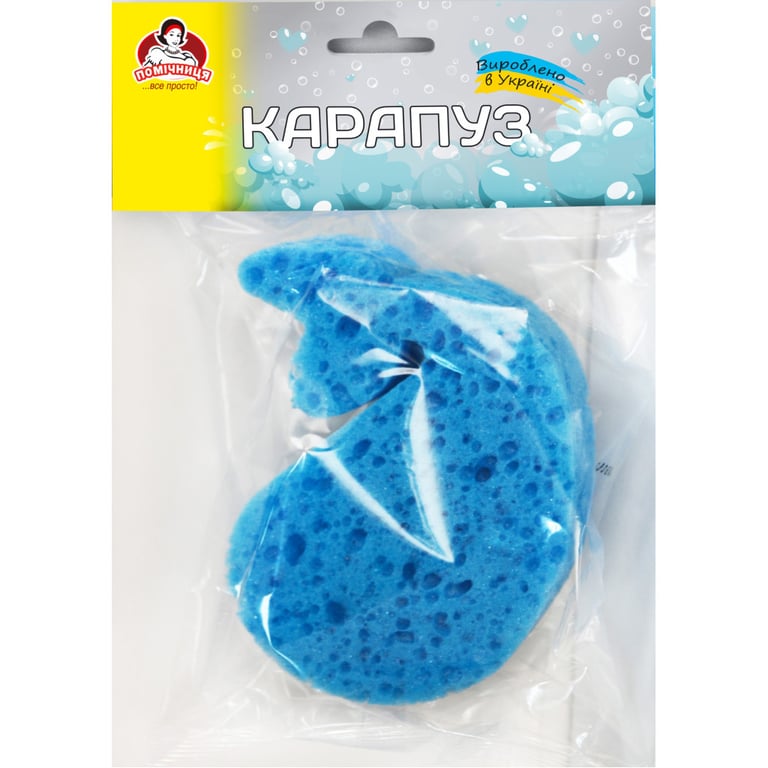 Губка для купання Помічниця Карапуз В асортименті (4820164965221) - фото 2