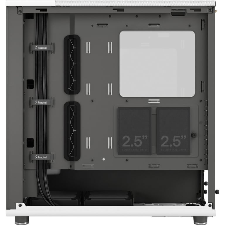 Корпус для ПК Fractal Design North Chalk White TG Clear Tin (FD-C-NOR1C-04) - фото 5