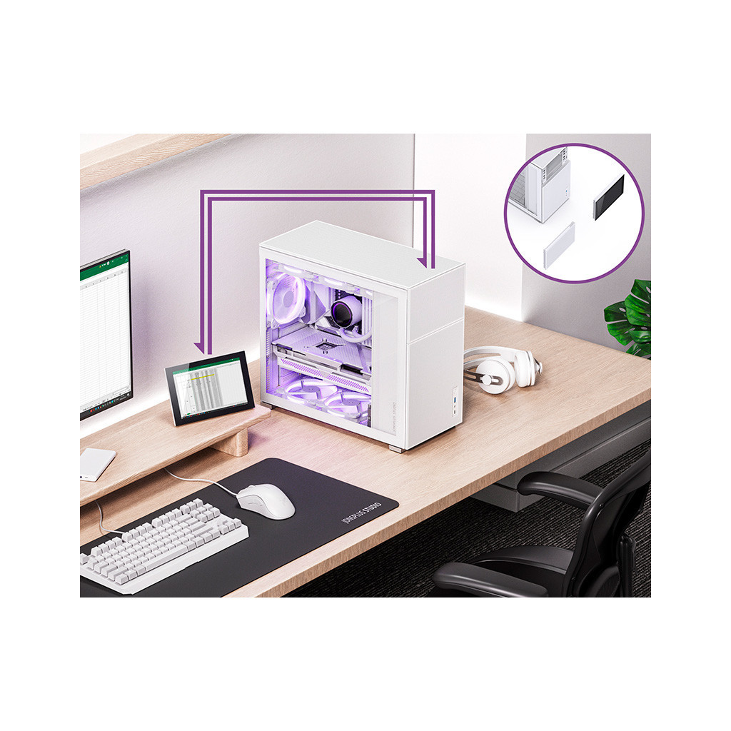 Корпус JONSBO D41 MESH SC White - фото 12 Корпус JONSBO D41 MESH SC White - фото 12