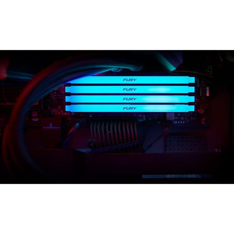 Модуль пам'яті для комп'ютера DDR4 32GB (2x16GB) 3200 MHz Beast RGB Kingston Fury (ex.HyperX) (KF432C16BB12AK2/32) - фото 5
