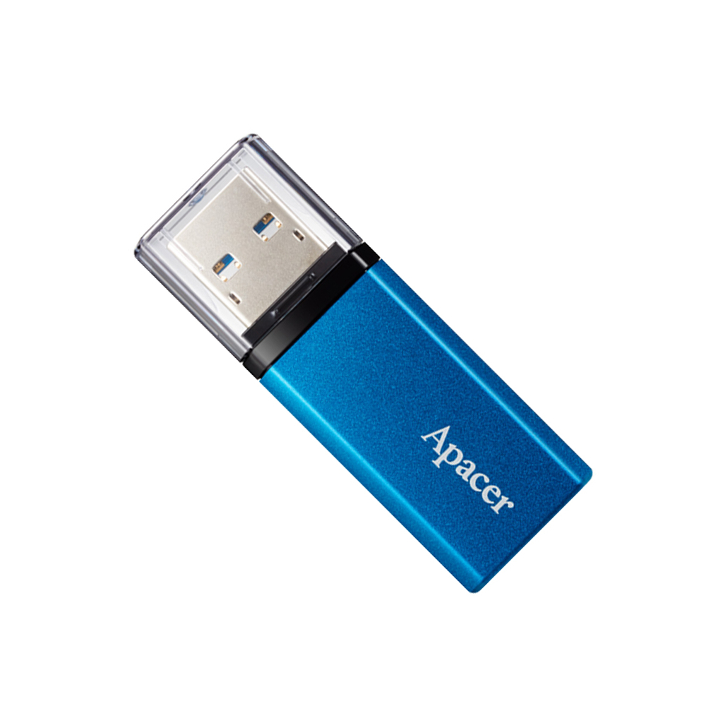 USB флеш накопичувач Apacer 256GB AH25C Ocean Blue USB 3.0 (AP256GAH25CU-1) - фото 1 USB флеш накопичувач Apacer 256GB AH25C Ocean Blue USB 3.0 (AP256GAH25CU-1) - фото 1