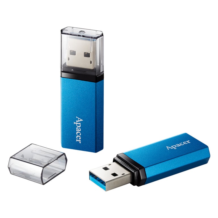 USB флеш накопичувач Apacer 64GB AH25C Ocean Blue USB 3.0 (AP64GAH25CU-1) - фото 3