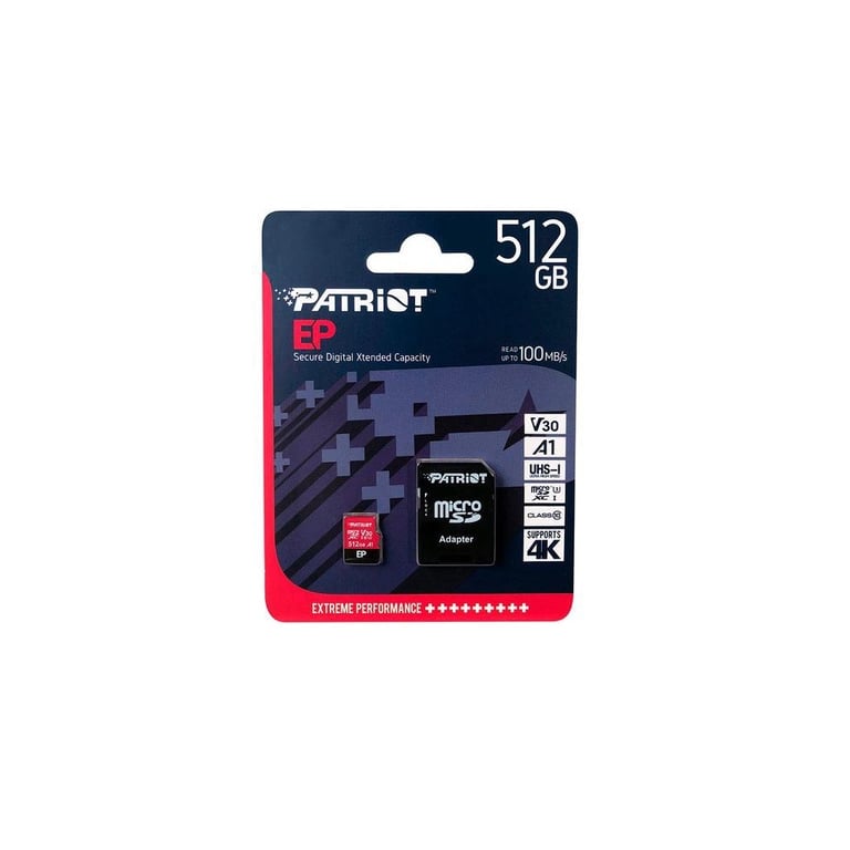 Карта пам'яті Patriot 512GB microSD class 10 UHS-I U3 (PEF512GEP31MCX) - фото 3