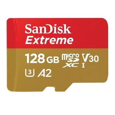 Карта пам%27яті SanDisk 128GB microSD class 10 UHS-I U3 Extreme (SDSQXAA-128G-GN6MA)