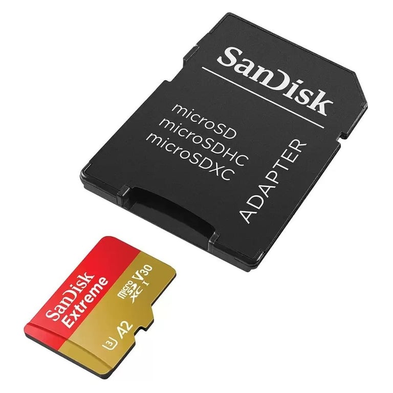 Карта пам'яті SanDisk 128GB microSD class 10 UHS-I U3 Extreme (SDSQXAA-128G-GN6MA) - фото 2