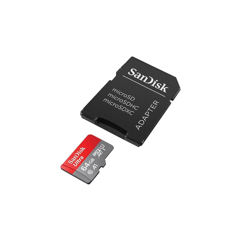 Карта пам'яті SanDisk 64GB microSD class 10 UHS-I Ultra (SDSQUAB-064G-GN6MA) - фото 2