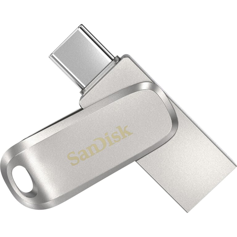 USB флеш накопичувач SanDisk 64GB Dual Drive Luxe USB 3.1 + Type-C (SDDDC4-064G-G46) - фото 2
