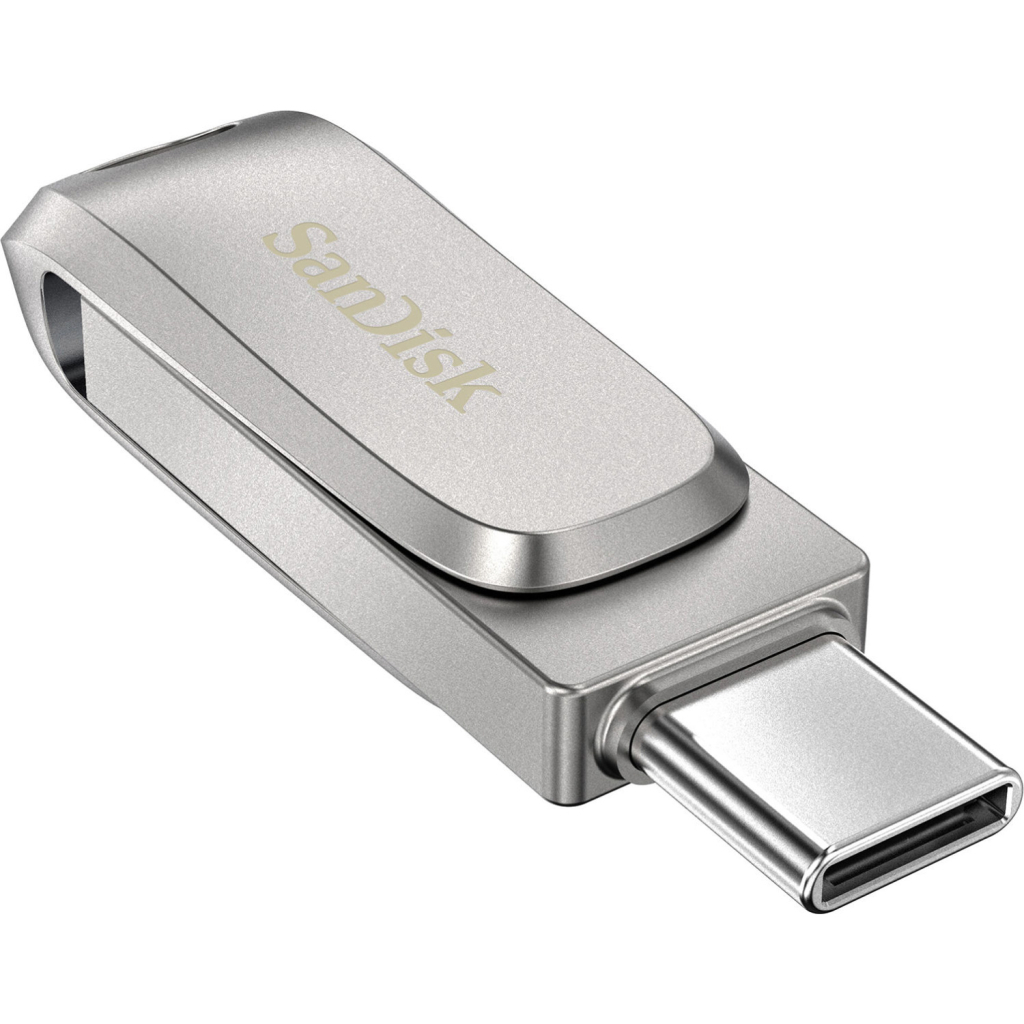 USB флеш накопичувач SanDisk 128GB Dual Drive Luxe USB 3.1 + Type-C (SDDDC4-128G-G46) - фото 5 USB флеш накопичувач SanDisk 128GB Dual Drive Luxe USB 3.1 + Type-C (SDDDC4-128G-G46) - фото 5