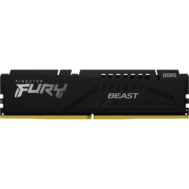 Модуль пам'яті для комп'ютера DDR5 16GB (2x8GB) 5600 MHz Beast Black Kingston Fury (ex.HyperX) (KF556C40BBK2-16) - фото 1