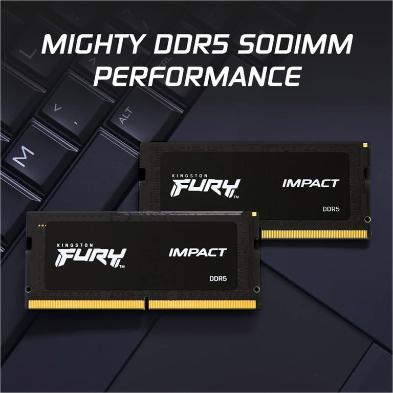Модуль пам'яті для ноутбука SoDIMM DDR5 16GB 5600 MHz Impact Kingston Fury (ex.HyperX) (KF556S40IB-16) - фото 6