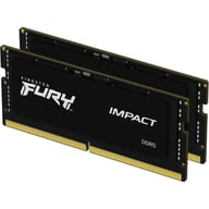 Модуль пам'яті для ноутбука SoDIMM DDR5 32GB (2x16GB) 5600 MHz Impact Black Kingston Fury (ex.HyperX) (KF556S40IBK2-32) - фото 2