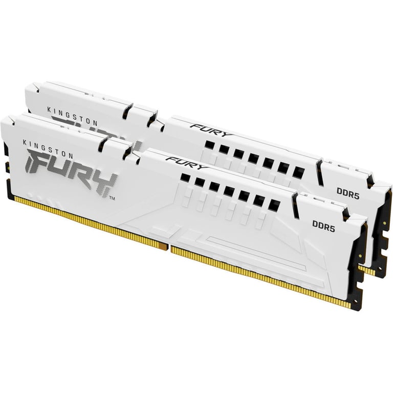 Модуль пам'яті для комп'ютера DDR5 32GB (2x16GB) 5600 MHz Beast White Kingston Fury (ex.HyperX) (KF556C36BWEK2-32) - фото 3