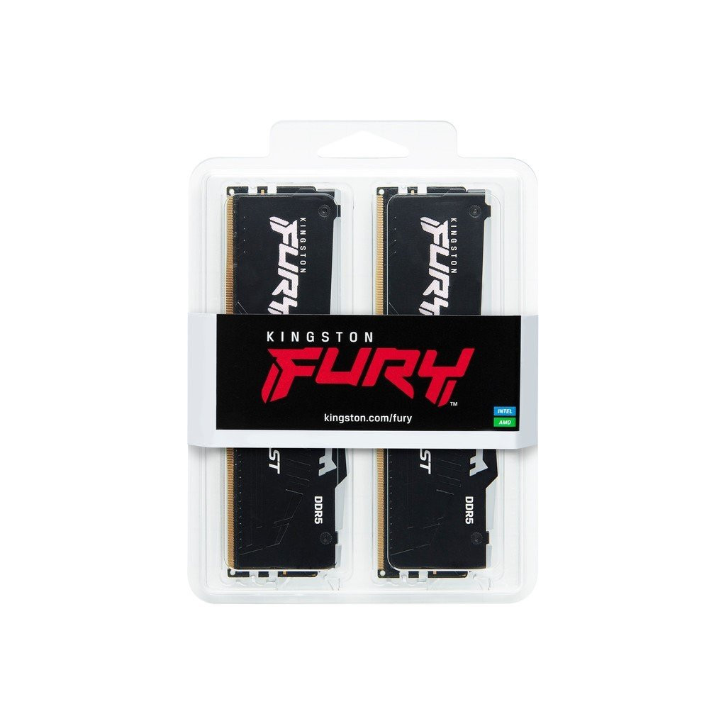 Модуль пам'яті для комп'ютера DDR5 64GB (2x32GB) 5200 MHz Beast RGB Kingston Fury (ex.HyperX) (KF552C40BBAK2-64) - фото 5 Модуль пам'яті для комп'ютера DDR5 64GB (2x32GB) 5200 MHz Beast RGB Kingston Fury (ex.HyperX) (KF552C40BBAK2-64) - фото 5