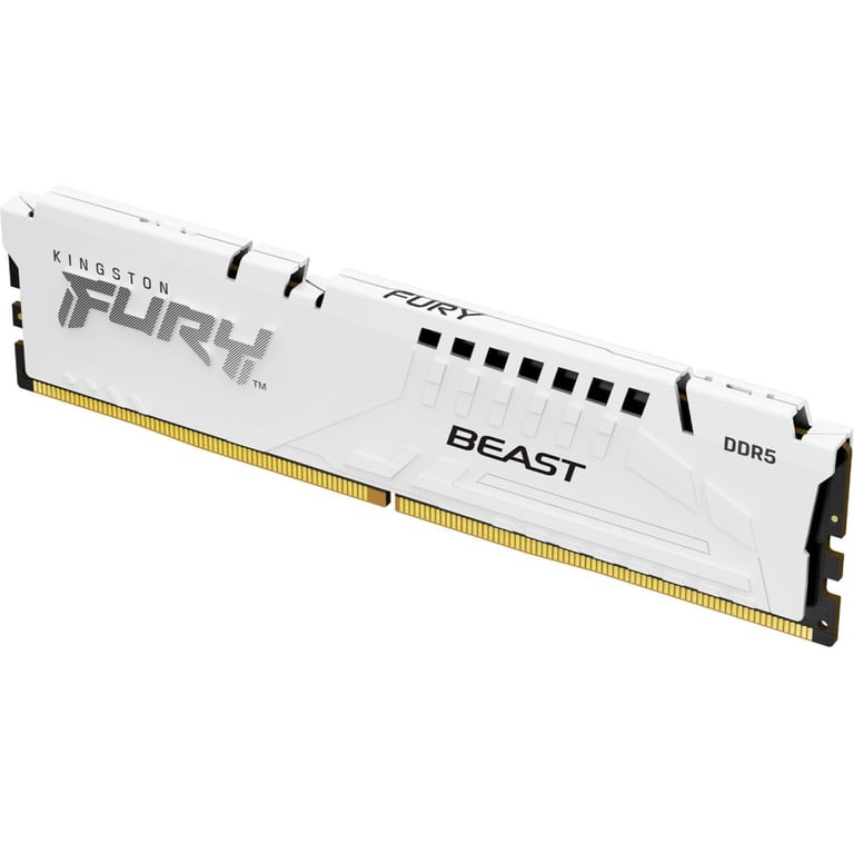 Модуль пам'яті для комп'ютера DDR5 32GB 5600 MHz Beast White Kingston Fury (ex.HyperX) (KF556C36BWE-32) - фото 3