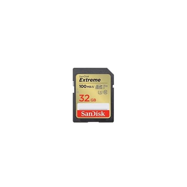 Карта пам'яті SanDisk 32GB SD class 10 UHS-I Extreme (SDSDXVT-032G-GNCIN) - фото 1