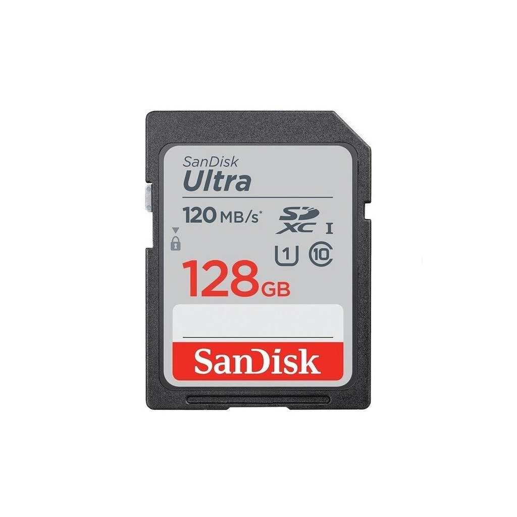 Карта пам%27яті SanDisk 128GB SD class 10 UHS-I Extreme Ultra (SDSDUNB-128G-GN6IN) - головне фото