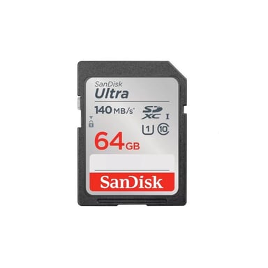 Карта пам'яті SanDisk 64GB SD class 10 UHS-I Extreme Ultra (SDSDUNB-064G-GN6IN) - фото 1