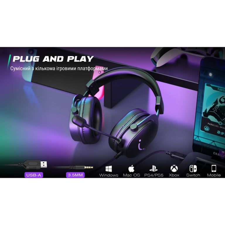 Навушники Fifine H9 Black (H9) - фото 11