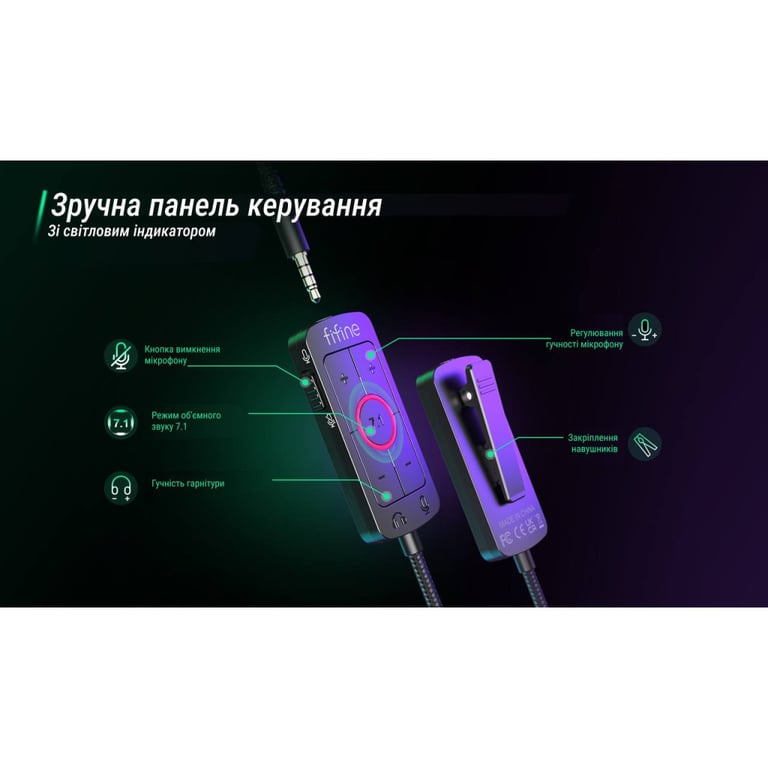Навушники Fifine H9 Black (H9) - фото 4
