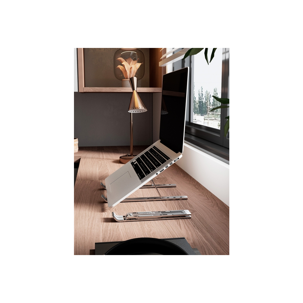 Підставка до ноутбука OfficePro LS320S Silver (LS320S) - фото 4 Підставка до ноутбука OfficePro LS320S Silver (LS320S) - фото 4