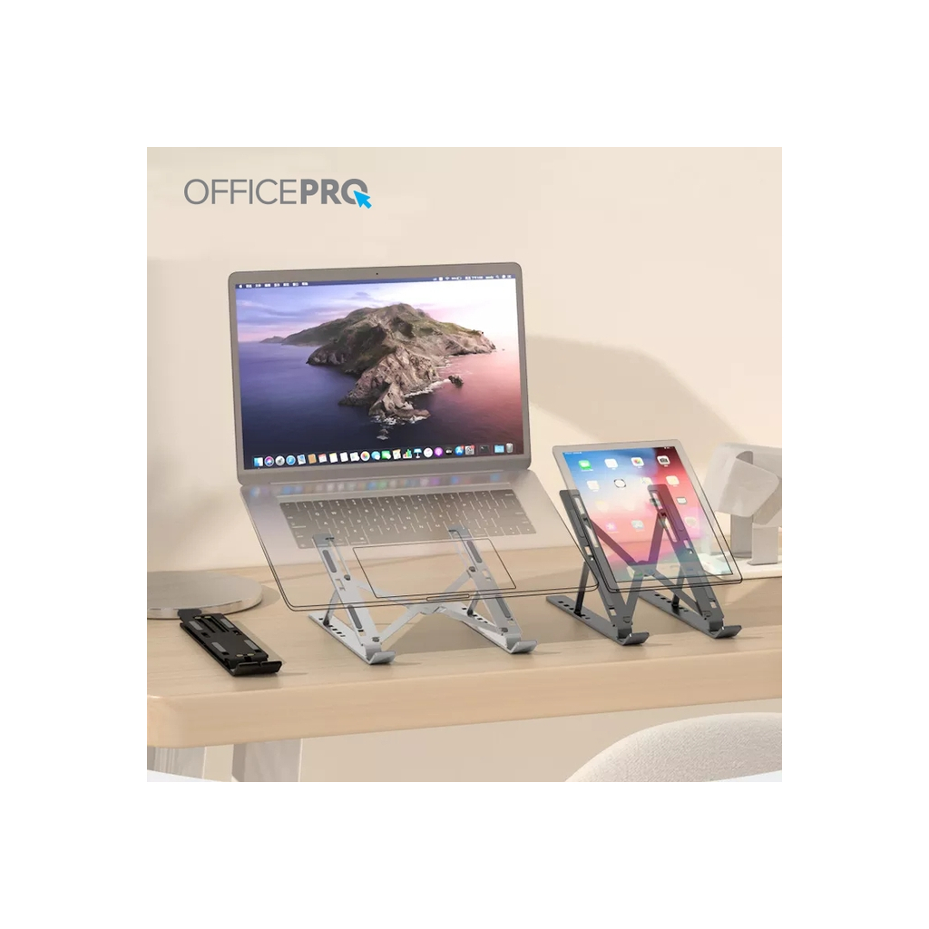 Підставка до ноутбука OfficePro LS320S Silver (LS320S) - фото 6 Підставка до ноутбука OfficePro LS320S Silver (LS320S) - фото 6