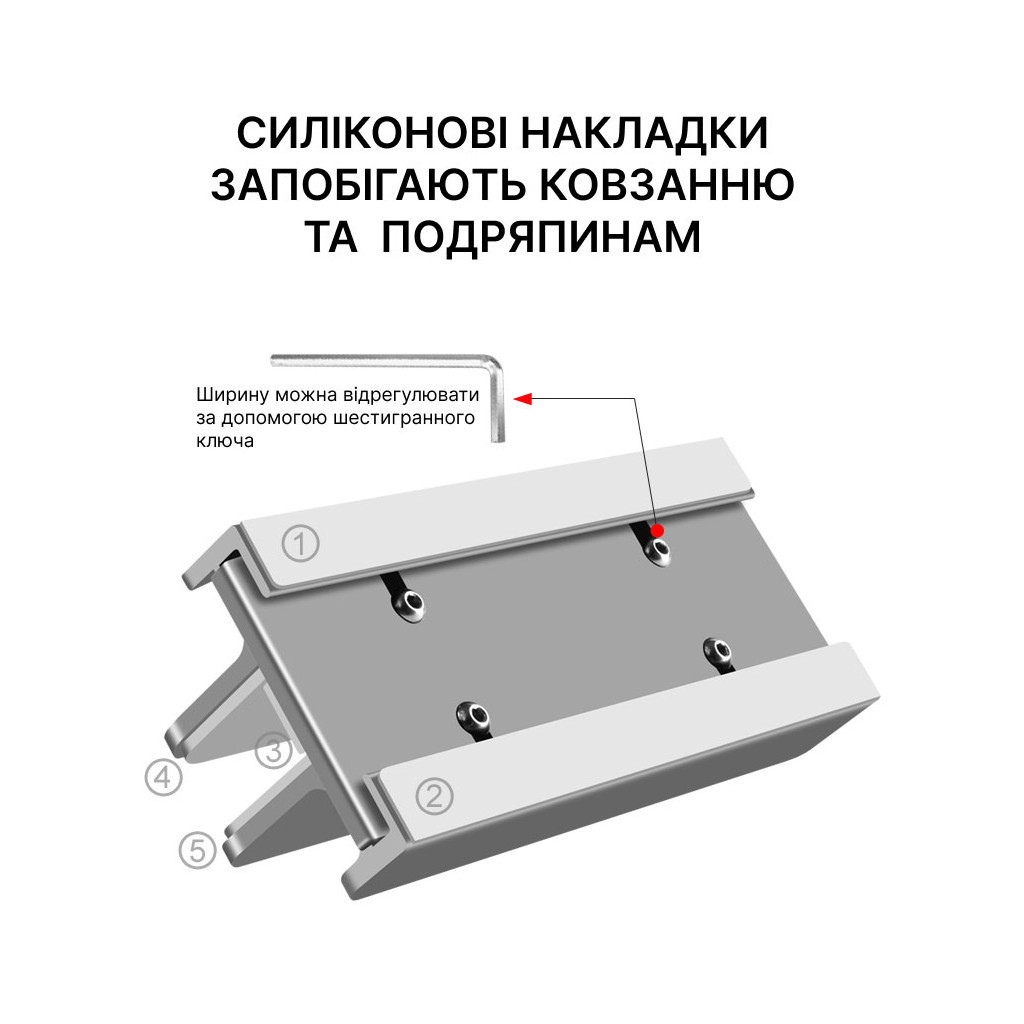 Підставка до ноутбука OfficePro LS580G - фото 7 Підставка до ноутбука OfficePro LS580G - фото 7