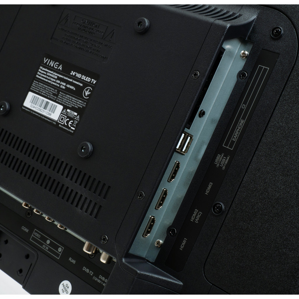 Телевізор Vinga S24HD25B - фото 8 Телевізор Vinga S24HD25B - фото 8