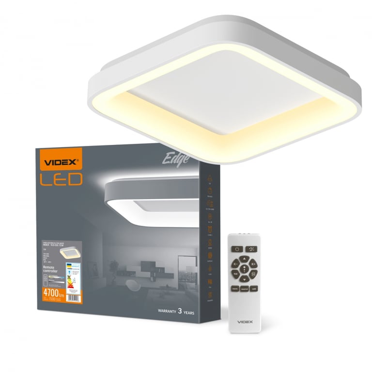 Світильник Videx EDGE-SC-72W-WHITE (VLE-ESC-72W) - фото 2