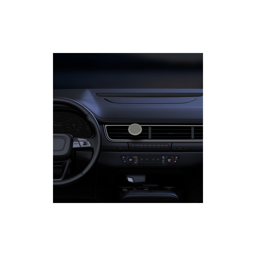 Універсальний автотримач Baseus Magnetic (на решітку) creamy-white (SUCC000102) - фото 9 Універсальний автотримач Baseus Magnetic (на решітку) creamy-white (SUCC000102) - фото 9