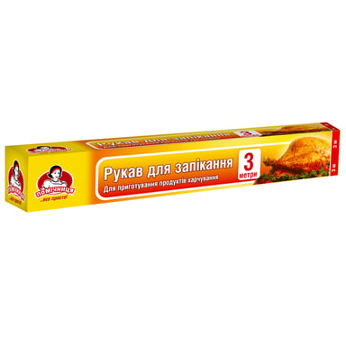 Рукав для запікання Помічниця 30 см х 3 м (4820012340484) - фото 1