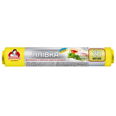 Плівка для продуктів Помічниця 29 см х 20 м (4820012347643) - фото 1