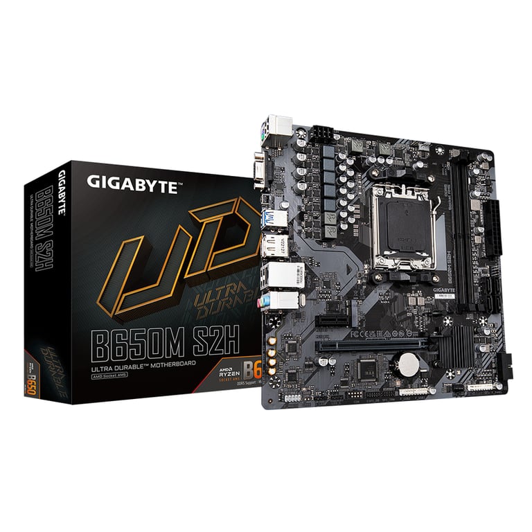 Материнська плата GIGABYTE B650M S2 (B650M S2H) - фото 2