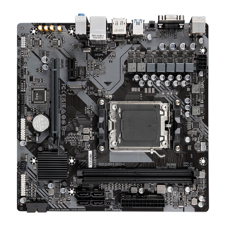 Материнська плата GIGABYTE B650M S2 (B650M S2H) - фото 4