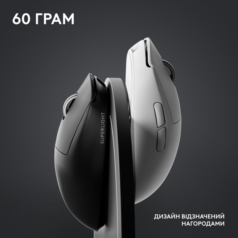 Мишка Logitech G Pro X Superlight 2 Lightspeed Wireless Black (910-006630) - фото 8