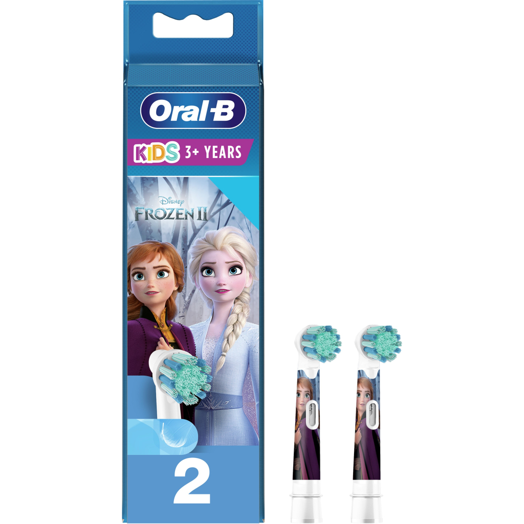 Насадка для зубної щітки Oral-B Kids Frozen II, 2 шт (4210201383994) Насадка для зубної щітки Oral-B Kids Frozen II, 2 шт (4210201383994)