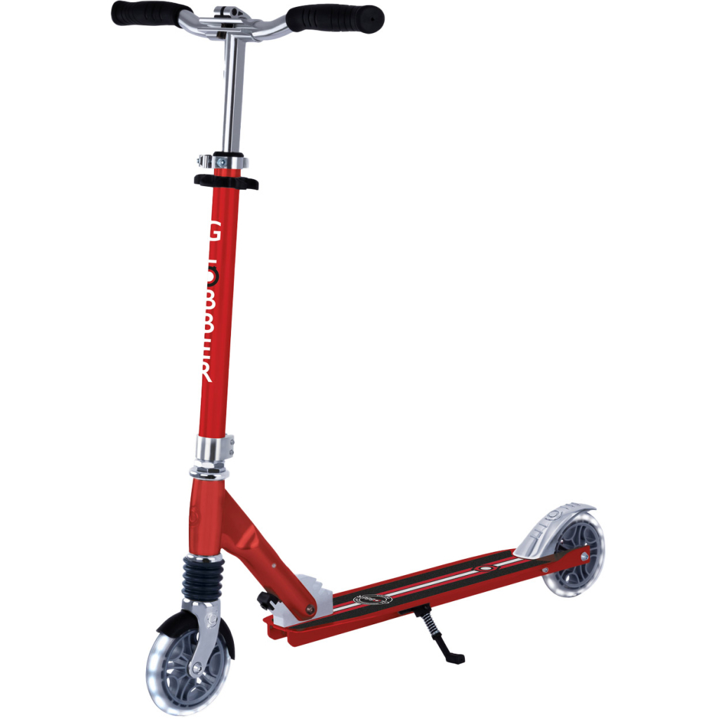 Самокат Globber Flow Element Comfort Lights колеса з підсвічуванням Червоний (727-102) - фото 1 Самокат Globber Flow Element Comfort Lights колеса з підсвічуванням Червоний (727-102) - фото 1