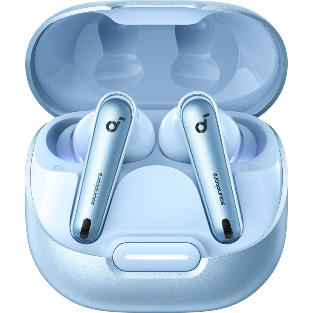 Навушники Anker SoundСore Liberty 4 NC Light Blue (A3947G61) - фото 2 Навушники Anker SoundСore Liberty 4 NC Light Blue (A3947G61) - фото 2