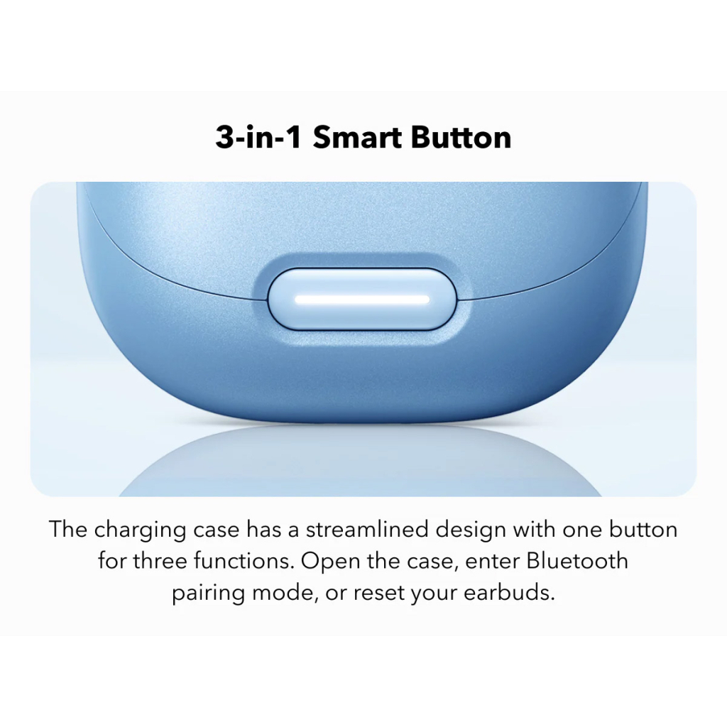 Навушники Anker SoundСore Liberty 4 NC Light Blue (A3947G61) - фото 7 Навушники Anker SoundСore Liberty 4 NC Light Blue (A3947G61) - фото 7