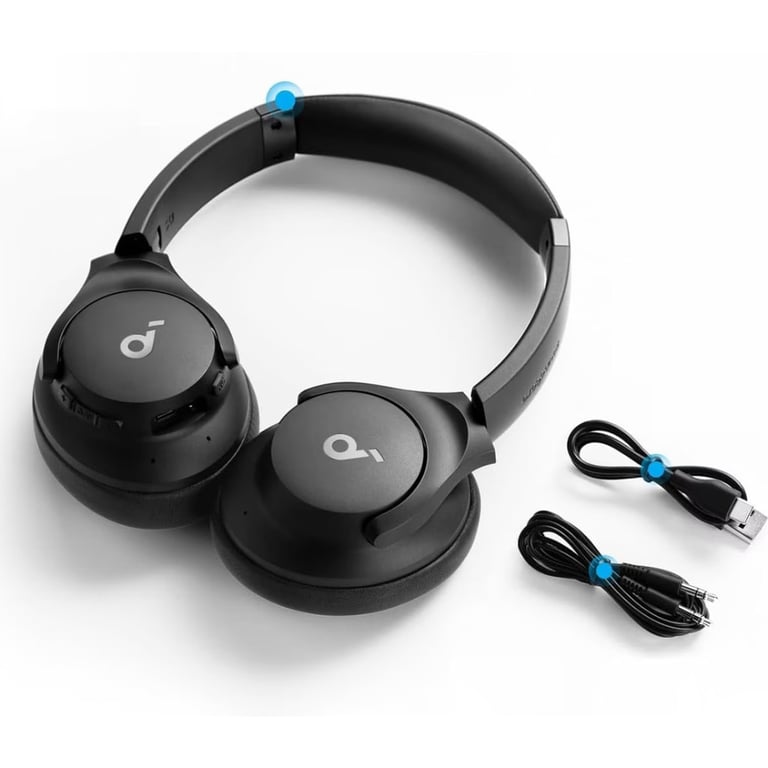 Навушники Anker SoundСore Q20i Black (A3004G11) - фото 8