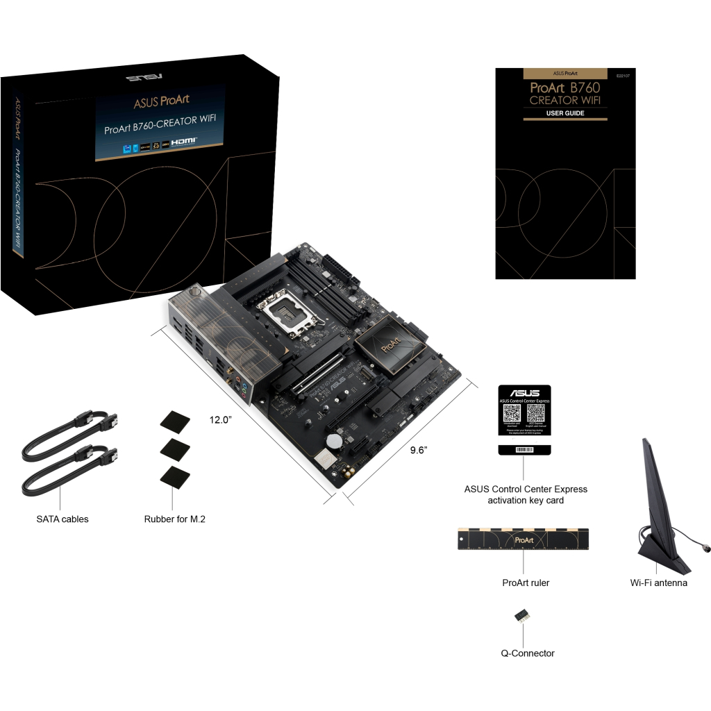 Материнська плата ASUS PROART B760-CREATOR WIFI - фото 7 Материнська плата ASUS PROART B760-CREATOR WIFI - фото 7