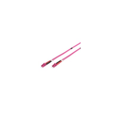Оптичний патчкорд Digitus LC/UPC-LC/UPC, 50/125, MM, OM4, duplex, 10м (DK-2533-10-4)
