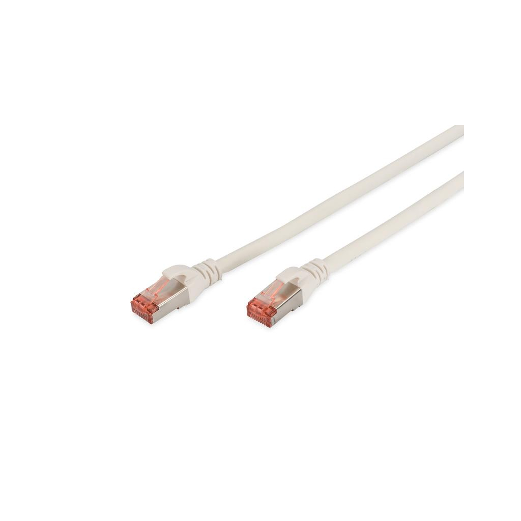 Патч-корд 0.5м, CAT 6 S-FTP, AWG 27/7, LSZH, white Digitus (DK-1644-005/WH) Патч-корд 0.5м, CAT 6 S-FTP, AWG 27/7, LSZH, white Digitus (DK-1644-005/WH)