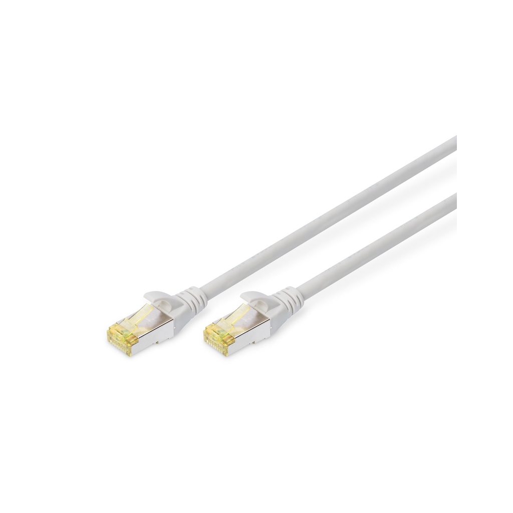Патч-корд 15м, CAT 6a S-FTP, AWG 26/7, Cu, LSZH, grey Digitus (DK-1644-A-150) - фото 1
